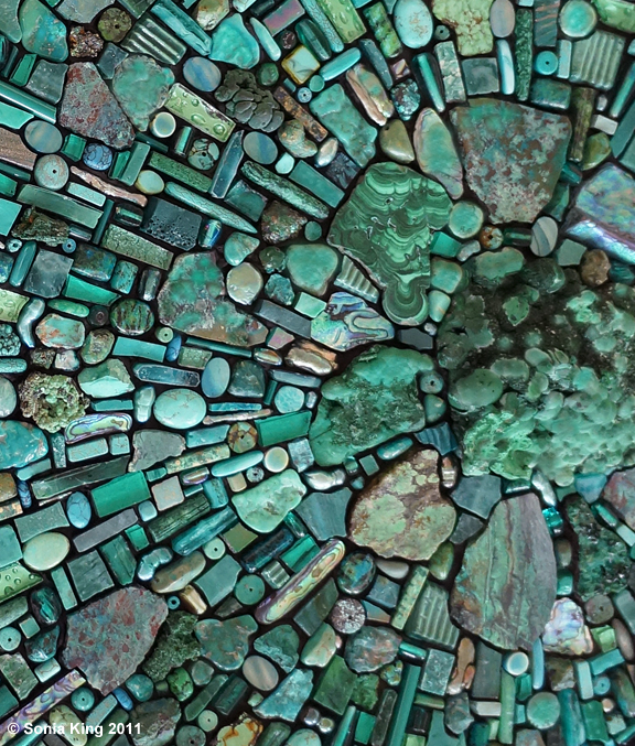 Depthfinder mosaic by Sonia King Mosaic Artist
